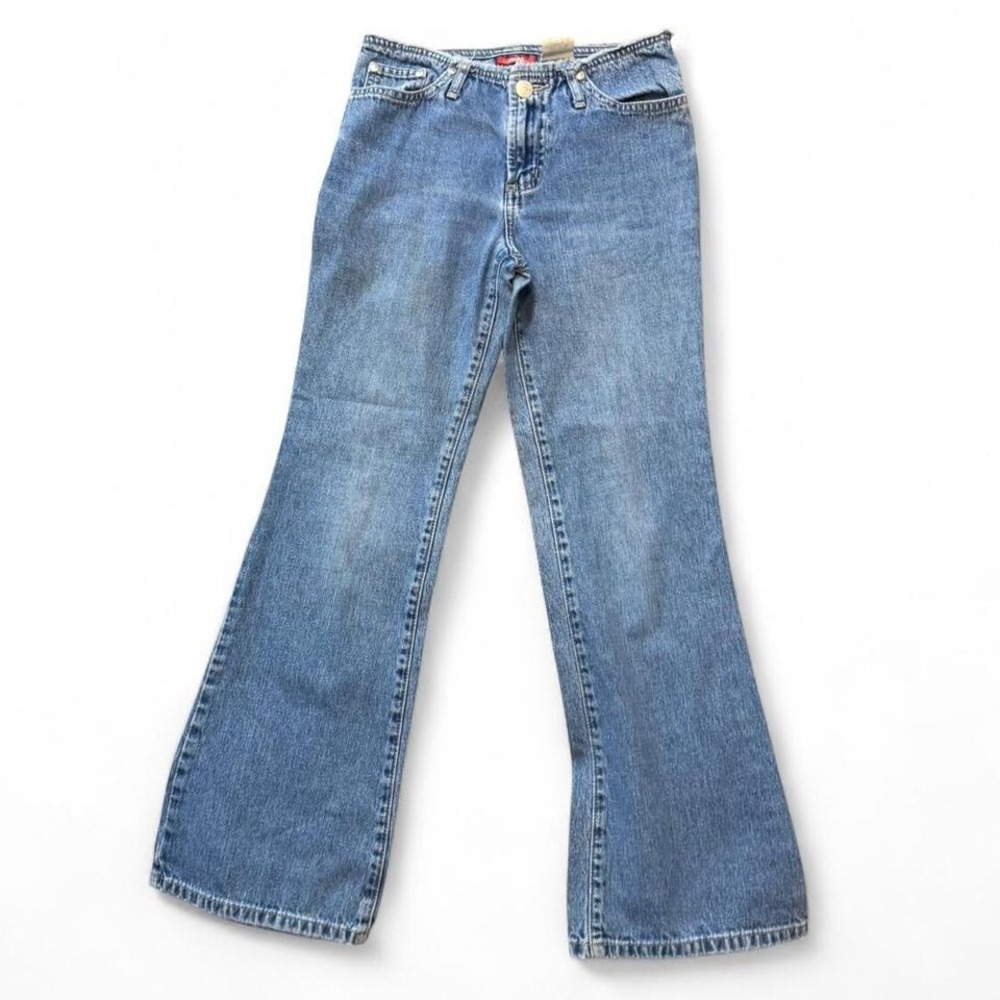 Vintage Y2K Paris Blues Low Rise Flare Jeans,‎ Girls Size 10